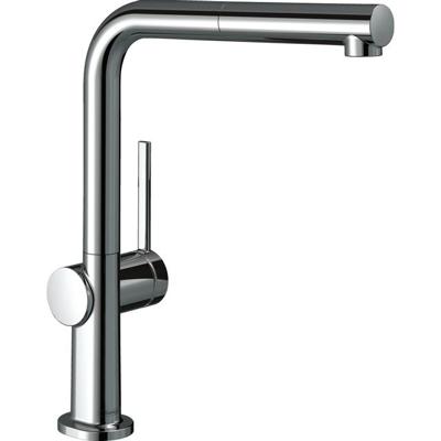 Hansgrohe Talis M54 ééngreeps keukenmengkraan 270 EcoSmart met uittrekbare uitloop, chroom
