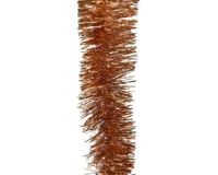 lametta guirlande glans rood koper - thumbnail