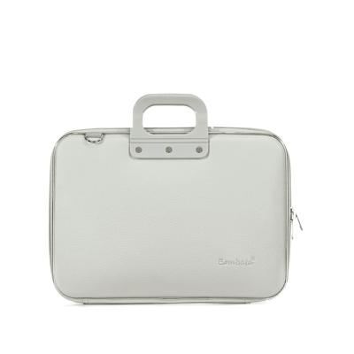 Bombata laptoptas Classic 43 x 33 cm kunstleer grijs Bombata laptoptas Classic 43 x 33 cm kunstleer grijs