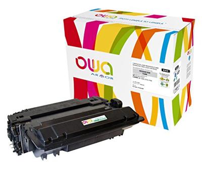 Wecare toner hp ce255x zwart w2146 55x voor hp3015
