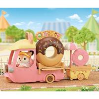 Sylvanian Families 5808 dip dip donut wagen - thumbnail