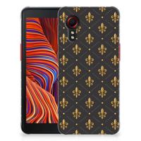 Samsung Galaxy Xcover 5 TPU bumper Franse Lelie - thumbnail