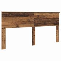 Hoofdbord met hoofdeinde Oud Hout 180 cm Bewerkt hout - thumbnail