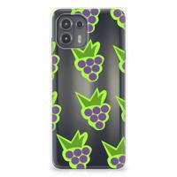 Motorola Edge 20 Lite | Siliconen Case | Druiven - thumbnail