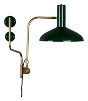 Dutchbone Wandlamp 'Devi' 49cm, kleur Groen - thumbnail