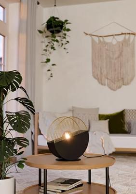 Eglo Design tafellampMumbles zwart met goud - 43813