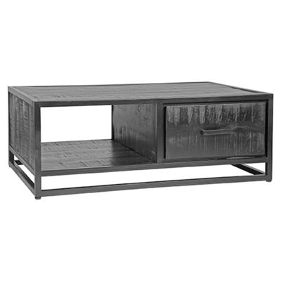 LABEL51 Salontafel 'Chili' Zwart Mangohout, 110 x 70cm LABEL51 Salontafel 'Chili' Zwart Mangohout, 110 x 70cm