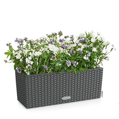 Jardiniere - Lechuza - Balconera Cottage 50 - Graniet - Rechthoekig - Met waterreservoir - thumbnail