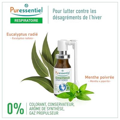 Puressentiel Ademhaling Keelspray 15ml