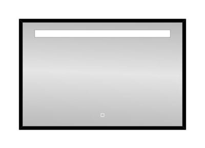 Best Design Spiegel Black Miracle 100x80 cm LED Verlichting Mat Zwart