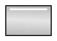 Best Design Spiegel Black Miracle 100x80 cm LED Verlichting Mat Zwart - thumbnail