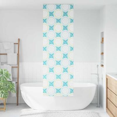 Doucherolgordijn 60x240 cm stofbreedte 56 cm