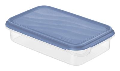 Rotho RONDO Koelkast Bewaardoos 1L Horizon Blauw/Transparant