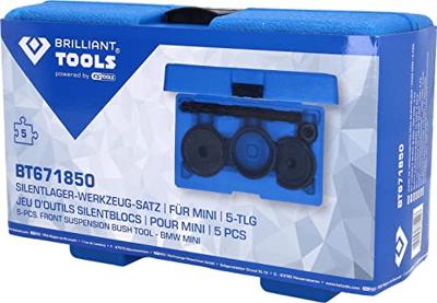 Brilliant Tools BT671850 Silentlager-gereedschapsset, voor BMW Mini, 7-delig