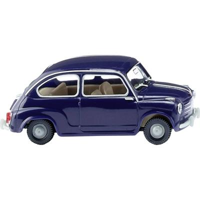 Wiking 009907 H0 Auto Fiat 600 - donkerblauw Wiking 009907 H0 Auto Fiat 600 - donkerblauw