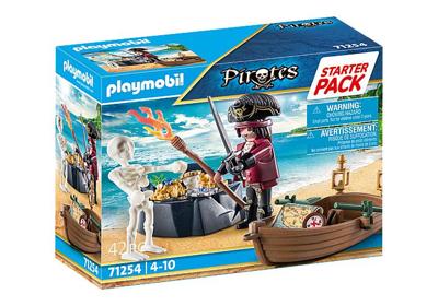 Playmobil® Pirates 71254 starterpack piraat met roeiboot Playmobil® Pirates 71254 starterpack piraat met roeiboot