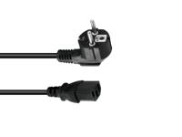 OMNITRONIC IEC Power Cable 3x1.0 1.5m bk - thumbnail