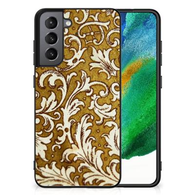 Back Cover Samsung Galaxy S21FE Barok Goud