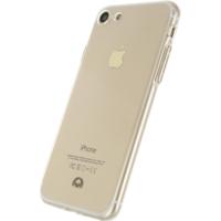 Mobilize Deluxe Gelly Case Apple iPhone 7/8/SE (2020/2022) Clear Gold Button - thumbnail
