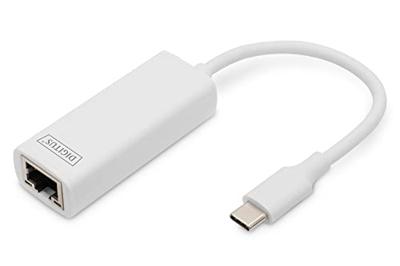 Digitus USB-C til RJ45 adapter, alu., Chipset RTL8153