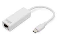 Digitus USB-C til RJ45 adapter, alu., Chipset RTL8153 - thumbnail