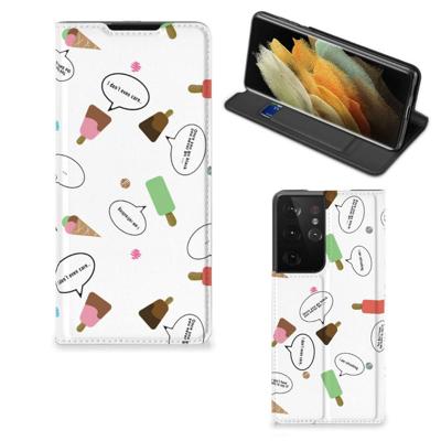 Samsung Galaxy S21 Ultra | Flip Style Cover | IJsjes