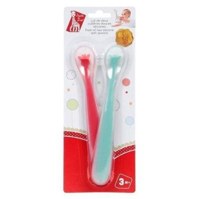 SOPHIE LA GIRAFE Set van 2 zoete lepels