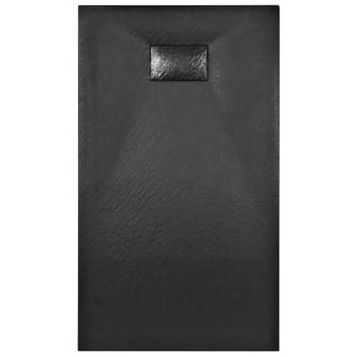 Douchebak 120x70 cm SMC zwart Douchebak 120x70 cm SMC zwart
