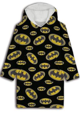 Batman hoodie poncho zwart 7 - 14 jaar - polyester