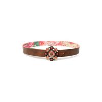 Desigual reversible riem bruin/lichtroze - thumbnail