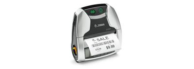 ZQ300 Series ZQ310 Mobile Receipt Printer - Kwitantieprinter - rechtstreeks thermisch - Rol (5,8 cm.) - 203 dpi - tot 101.6 mmsec - USB 2.0, Wi-Fi(n), NFC, Wi-Fi(ac), Bluetooth 4.0 LE