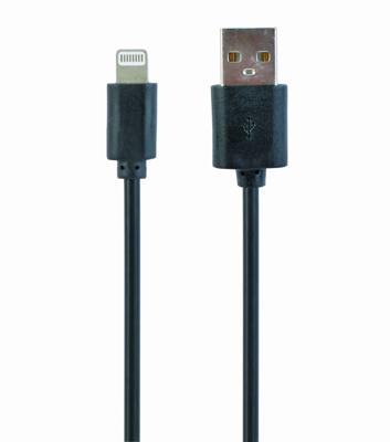 Gembird CC-USB2-AMLM-1M Lightning-kabel Zwart