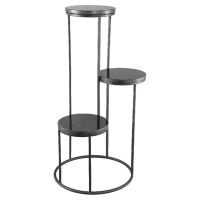 PTMD bijzettafel hilde marmer 81 cm | 2 stuks