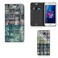 Hippe Standcase Huawei Y5 2 | Y6 Compact Spijkerbroeken - thumbnail