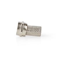 Nedis F-Connector | Male | Twist-On | 7.4 mm | Zilver | 25 Stuks | 1 stuks - CSVC41902ME CSVC41902ME - thumbnail