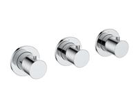 Afbouwdeel Thermostatische Douchekraan Wiesbaden Caral Met 2 Stopkranen Chroom - thumbnail