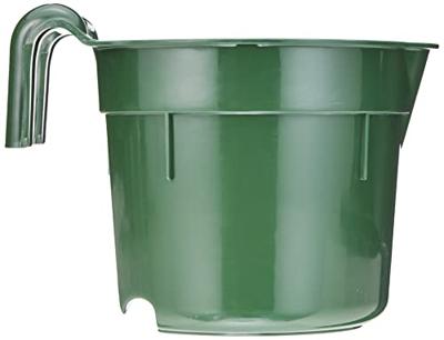 Voerbak kunststof hangon groen 8l