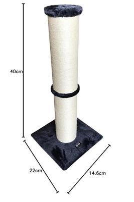 Krabpaal voor Katten Gloria Sinaloa Grijs Ø 14 cm Krabpaal voor Katten Gloria Sinaloa Grijs Ø 14 cm