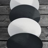 Villeroy & Boch Dinerbord Manufacture Rock - Zwart - ø 25 cm - thumbnail