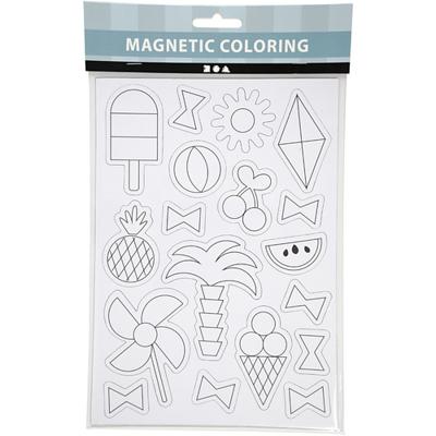 Creativ Company Kleur je eigen magneten - zomer - thumbnail