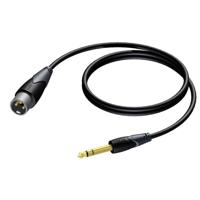 Procab CLA724/3 verloopkabel 1x XLR male naar 1x Stereo jack 3m - thumbnail