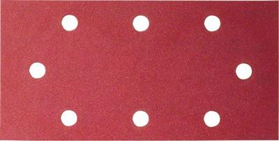 Bosch Accessories 2608608X97 2608608X97 Oscillerend schuurpapier Korrelgrootte (num) 40, 80, 120, 180 (Ø x l) 93 mm x 186 mm 10 stuk(s)
