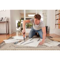 BLACK+DECKER BCF603C | Accu schroevendraaier 3.6V in opbergblik (1x 1.5Ah accu + 400mA lader) - BCF603C-QW - thumbnail