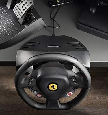 Draadloze Gaming Afstandsbediening Thrustmaster T80 Ferrari 488 GTB Edition Zwart PlayStation 4 Draadloze Gaming Afstandsbediening Thrustmaster T80 Ferrari 488 GTB Edition Zwart PlayStation 4