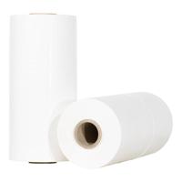 Machinewikkelfolie 23 micron 50 cm x 1340 meter 220% voorrek wit - thumbnail