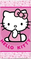 Hello Kitty Pinky strandlaken 70 x 140 cm - polyester - thumbnail