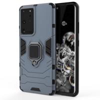 Voor Samsung Galaxy S30 Ultra PC + TPU schokbestendige beschermhoes met magnetische ringhouder(blauw) - thumbnail