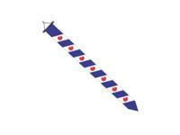 Wimpel Friesland 25x300cm - thumbnail