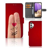 Samsung Galaxy A32 4G | Wallet Case | met Pasjes | Liefde - Origineel Romantisch Cadeau - thumbnail