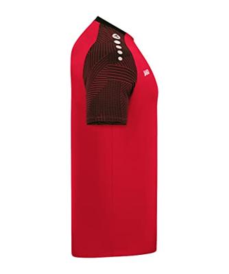 JAKO 6122 T-Shirt Performance - Rood/Zwart - 4XL - thumbnail
